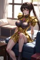 Hentai - The Golden Armor Adorns Her Fierce Beauty Set.1 20241222 Part 12