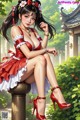 Hentai - Crimson Silks Dancing in the Twilight Breeze Set.2 20250103 Part 4