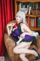 Coser @ 蜜汁 猫 裘 Vol.046: 贞德 女仆 (40 photos)