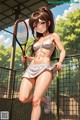 Hentai - Radiant Grace on the Tennis Court Set.2 20250207 Part 9